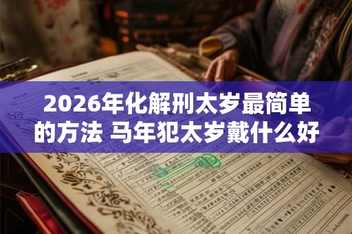2026年化解刑太岁最简单的方法 马年犯太岁戴什么好