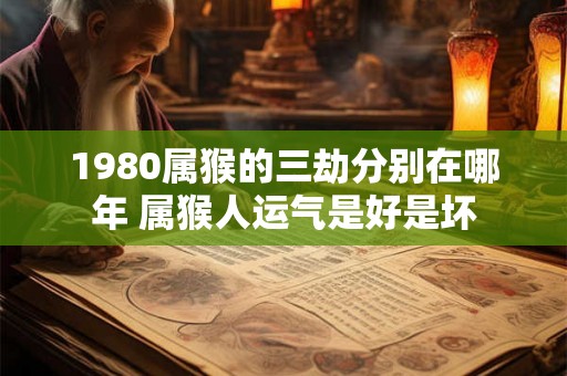 1980属猴的三劫分别在哪年 属猴人运气是好是坏 1980属猴的三劫分别在哪年 属猴人运气是好是坏