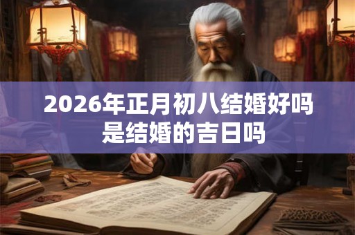 2026年正月初八结婚好吗 是结婚的吉日吗 2026年正月初八结婚好吗 是结婚的吉日吗