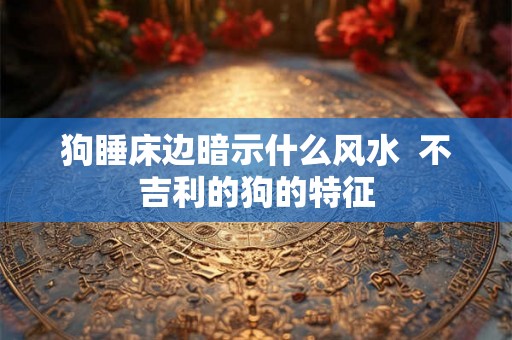狗睡床边暗示什么风水  不吉利的狗的特征