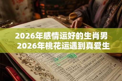 2026年感情运好的生肖男  2026年桃花运遇到真爱生肖