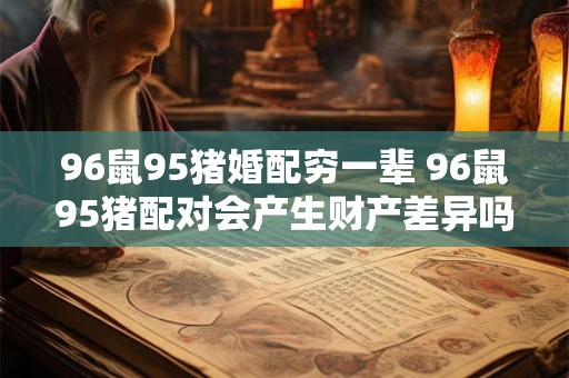 96鼠95猪婚配穷一辈 96鼠95猪配对会产生财产差异吗 96鼠95猪婚配穷一辈 96鼠95猪配对会产生财产差异吗