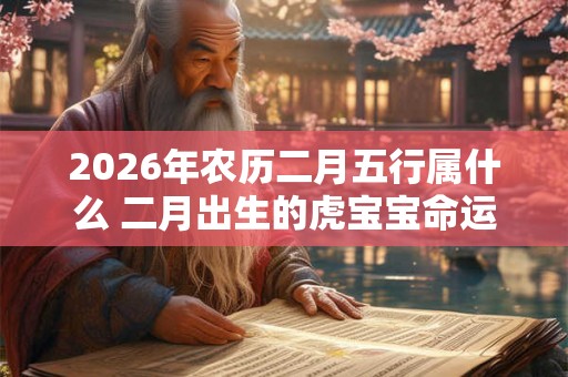 2026年农历二月五行属什么 二月出生的虎宝宝命运