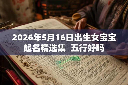 2026年5月16日出生女宝宝起名精选集  五行好吗