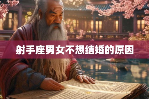 射手座男女不想结婚的原因