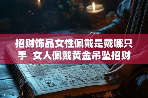 招财饰品女性佩戴是戴哪只手  女人佩戴黄金吊坠招财