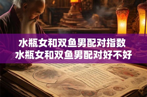 水瓶女和双鱼男配对指数 水瓶女和双鱼男配对好不好