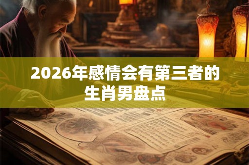 2026年感情会有第三者的生肖男盘点 2026年感情会有第三者的生肖男盘点