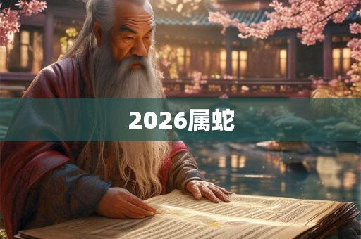 2026属蛇