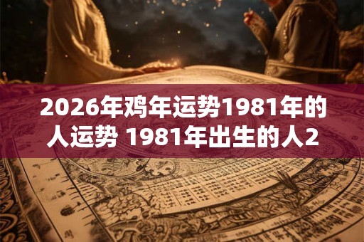 2026年鸡年运势1981年的人运势 1981年出生的人2026年鸡年运势如何 2026年鸡年运势1981年的人运势 1981年出生的人2026年鸡年运势如何