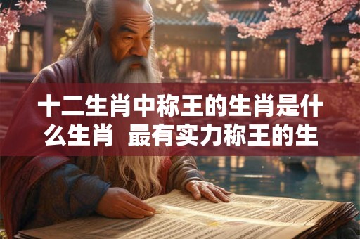 十二生肖中称王的生肖是什么生肖 最有实力称王的生肖 十二生肖中称王的生肖是什么生肖 最有实力称王的生肖