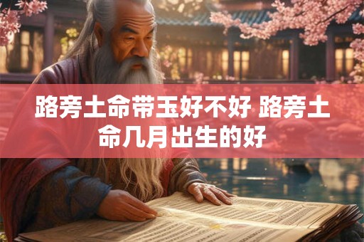 路旁土命带玉好不好 路旁土命几月出生的好