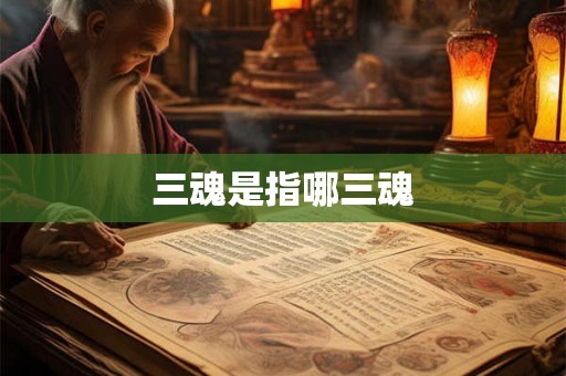 三魂是指哪三魂