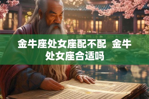 金牛座处女座配不配  金牛处女座合适吗