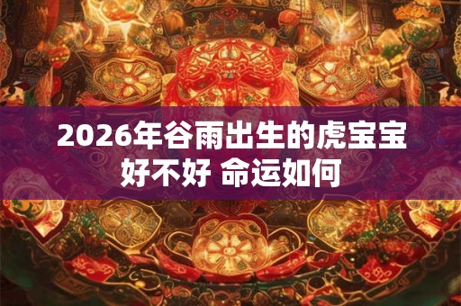 2026年谷雨出生的虎宝宝好不好 命运如何