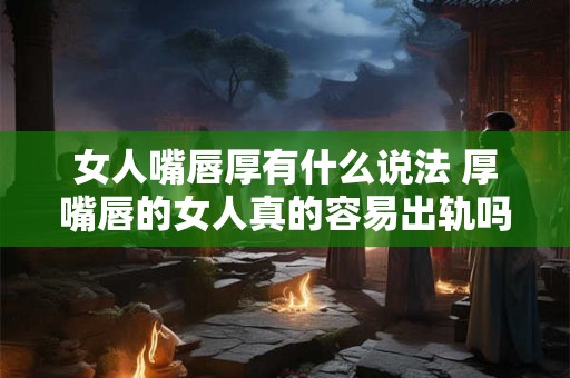 女人嘴唇厚有什么说法 厚嘴唇的女人真的容易出轨吗
