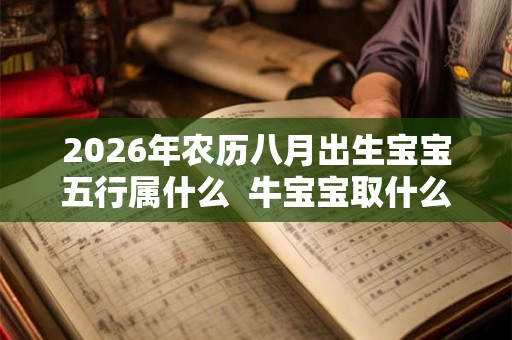 2026年农历八月出生宝宝五行属什么 牛宝宝取什么名字好 2026年农历八月出生宝宝五行属什么 牛宝宝取什么名字好