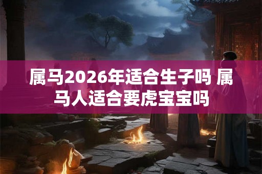 属马2026年适合生子吗 属马人适合要虎宝宝吗 属马2026年适合生子吗 属马人适合要虎宝宝吗