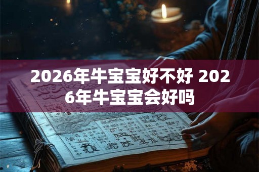 2026年牛宝宝好不好 2026年牛宝宝会好吗