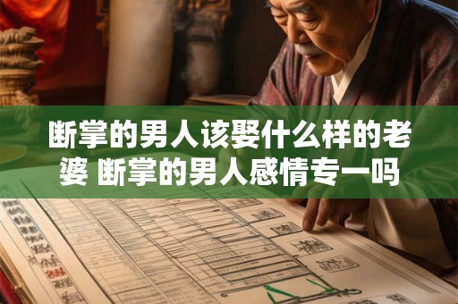 断掌的男人该娶什么样的老婆 断掌的男人感情专一吗