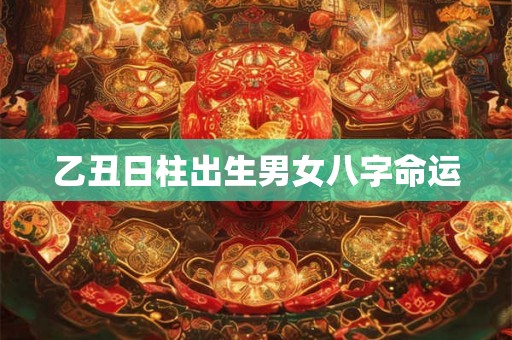 乙丑日柱出生男女八字命运