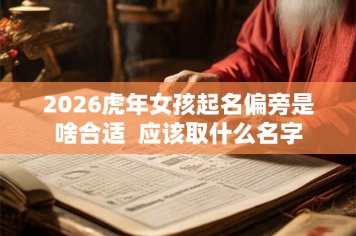 2026虎年女孩起名偏旁是啥合适  应该取什么名字