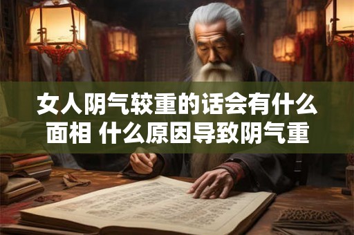 女人阴气较重的话会有什么面相 什么原因导致阴气重