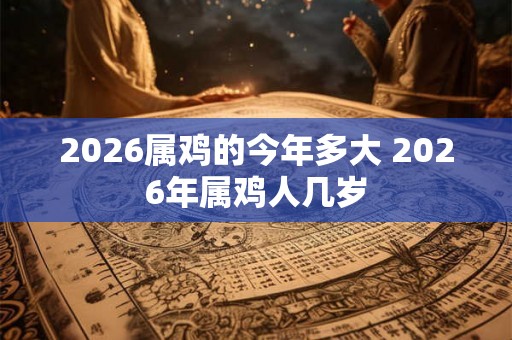 2026属鸡的今年多大 2026年属鸡人几岁