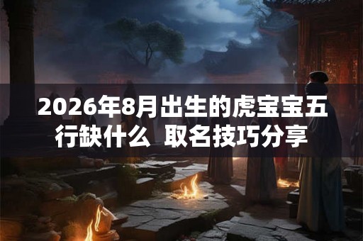 2026年8月出生的虎宝宝五行缺什么  取名技巧分享
