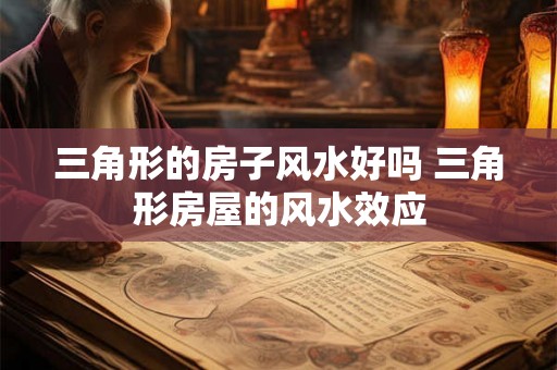 三角形的房子风水好吗 三角形房屋的风水效应