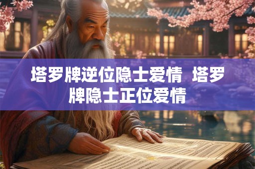 塔罗牌逆位隐士爱情  塔罗牌隐士正位爱情