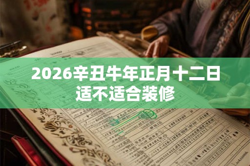 2026辛丑牛年正月十二日适不适合装修