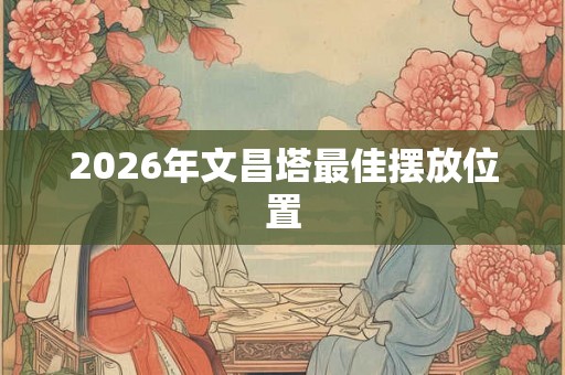 2026年文昌塔最佳摆放位置 2026年文昌塔最佳摆放位置