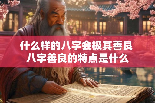 什么样的八字会极其善良 八字善良的特点是什么 什么样的八字会极其善良 八字善良的特点是什么