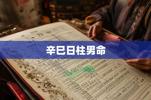 辛巳日柱男命 辛巳日柱男命