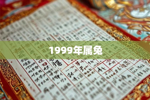 1999年属兔