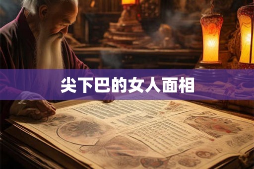 尖下巴的女人面相