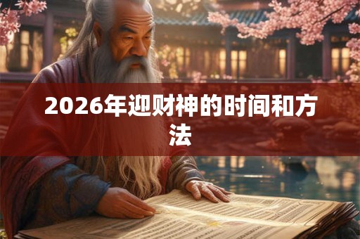 2026年迎财神的时间和方法