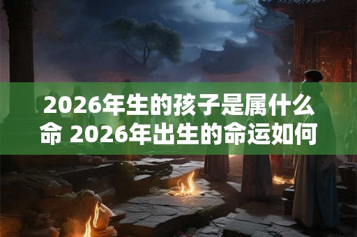 2026年生的孩子是属什么命 2026年出生的命运如何 2026年生的孩子是属什么命 2026年出生的命运如何