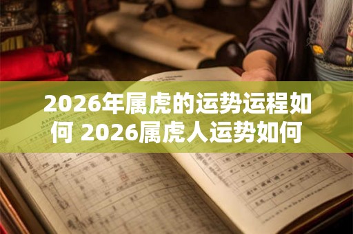 2026年属虎的运势运程如何 2026属虎人运势如何 2026年属虎的运势运程如何 2026属虎人运势如何