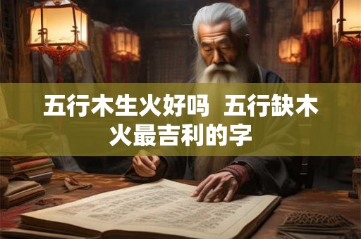 五行木生火好吗 五行缺木火最吉利的字 五行木生火好吗 五行缺木火最吉利的字