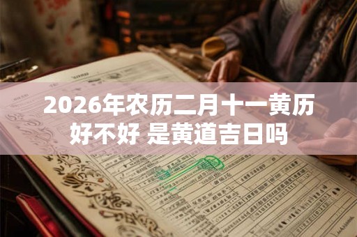 2026年农历二月十一黄历好不好 是黄道吉日吗 2026年农历二月十一黄历好不好 是黄道吉日吗