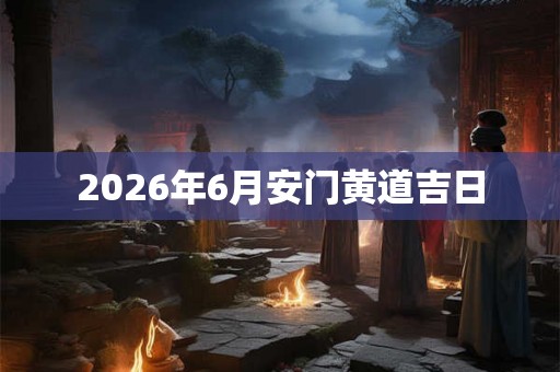 2026年6月安门黄道吉日