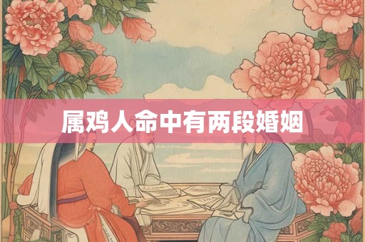 属鸡人命中有两段婚姻