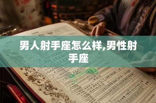 男人射手座怎么样,男性射手座