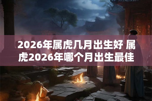 2026年属虎几月出生好 属虎2026年哪个月出生最佳