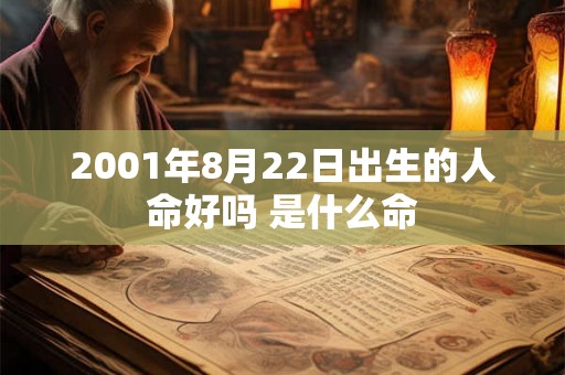 2001年8月22日出生的人命好吗 是什么命 2001年8月22日出生的人命好吗 是什么命