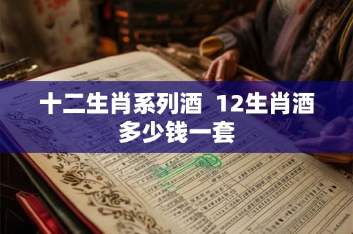 十二生肖系列酒  12生肖酒多少钱一套