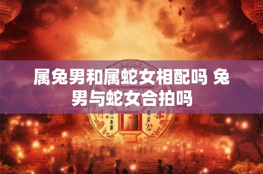 属兔男和属蛇女相配吗 兔男与蛇女合拍吗