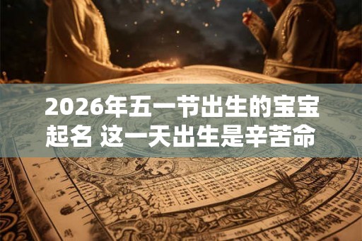 2026年五一节出生的宝宝起名 这一天出生是辛苦命吗